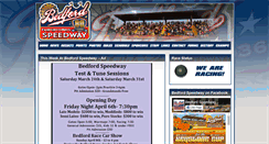 Desktop Screenshot of bedfordspeedway.com